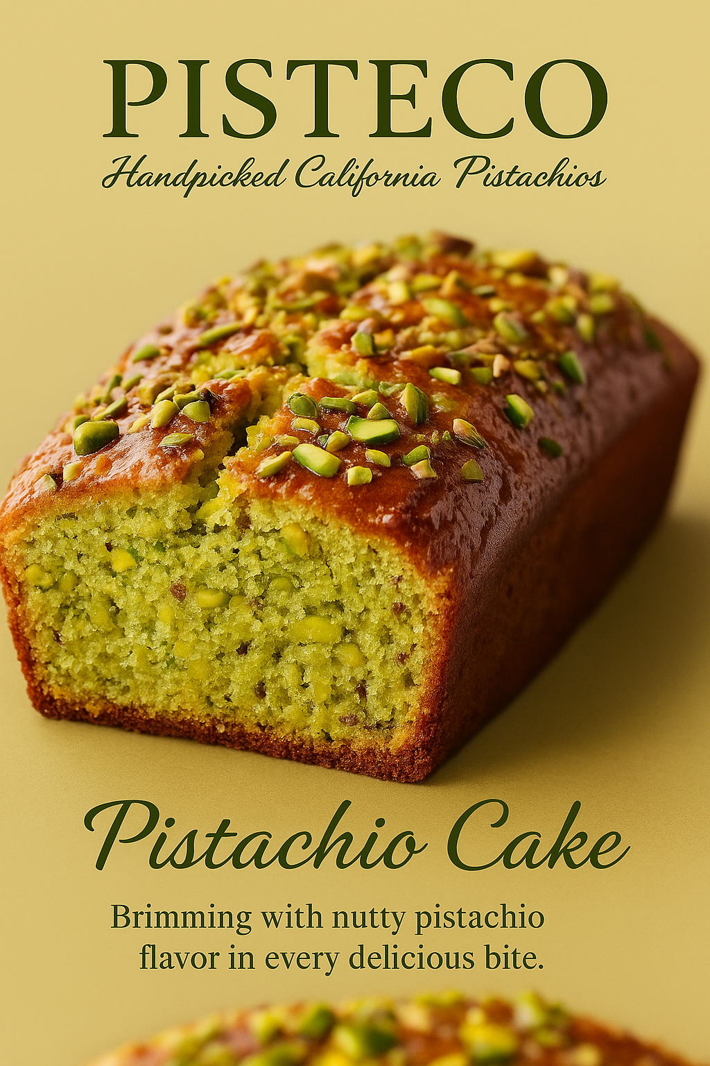 Honey Pistachio Cake